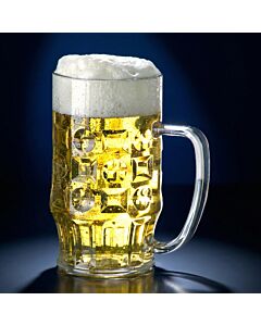 Bierkrug 0,5l SAN glasklar stapelbar