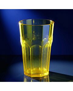 Caipirinha Glas 0,3l SAN teilgefrostet gelb
