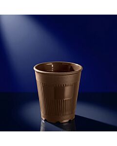 Coffee to go Becher 0,1l PP braun