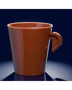 Espresso Tasse 0,2l SAN braun stapelbar