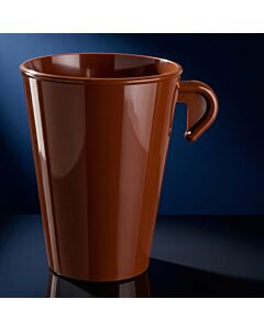 Espresso Tasse 0,4l SAN braun stapelbar