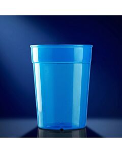 Mehrwegbecher 0,25l PP blau
