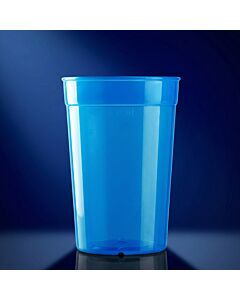 Mehrwegbecher 0,3l PP blau