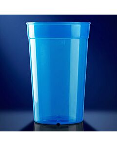 Mehrwegbecher 0,5l PP blau