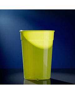 Mehrwegbecher 0,25l PP gelb