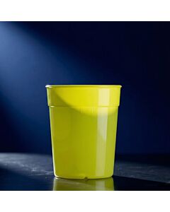 Mehrwegbecher 0,2l PP gelb