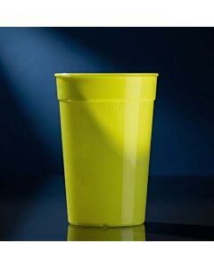 Mehrwegbecher 0,3l PP gelb