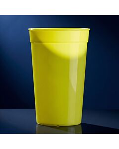 Mehrwegbecher 0,5l PP gelb