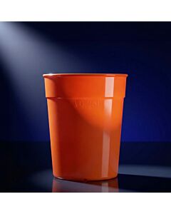 Mehrwegbecher 0,25l PP orange