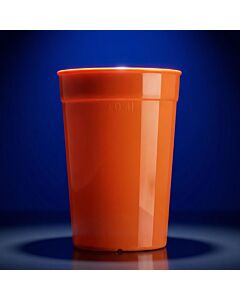 Mehrwegbecher 0,4l PP orange