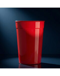 Mehrwegbecher 0,3l PP rot