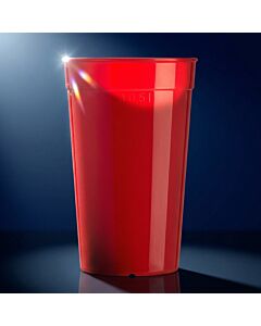 Mehrwegbecher 0,5l PP rot