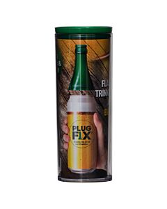Plug Fix Dosenadapter Bier aus Kunststoff mit Kronenkorken und Mehrwegbecher | Mehrwegbecher Schorm