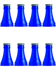 8er Set Plug Fix Dosenadapter aus Kunststoff für Energy- und Limodosen mit Wespenschutz und Kronenkorken | Mehrwegbecher Schorm