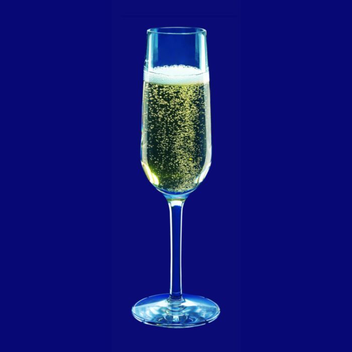 Sektkelch Kunststoffbecher 0,1 L Sektglas Mehrwegbecher  6 x Champagner glasklar 