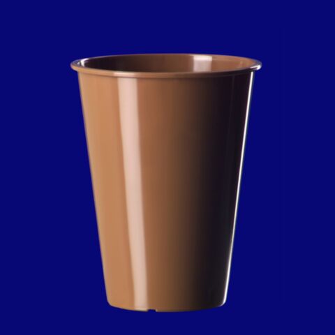 Coffee Cup 0,15l PP braun
