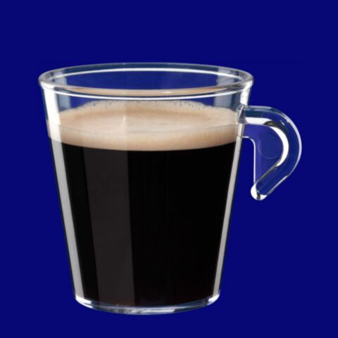 Espresso Tasse 0,2l SAN glasklar stapelbar