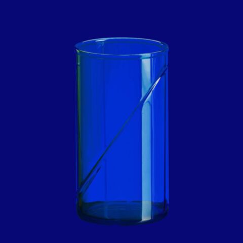 Wasserglas 0,25l SAN blau