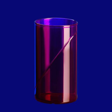 Wasserglas 0,25l SAN rot