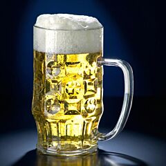 Bierkrug 0,5l SAN glasklar stapelbar