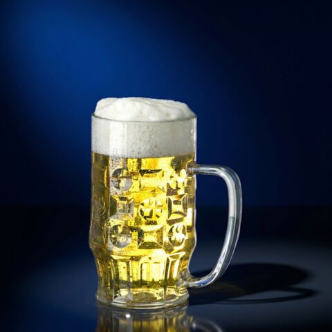 Bierkrug 0,3l SAN glasklar stapelbar