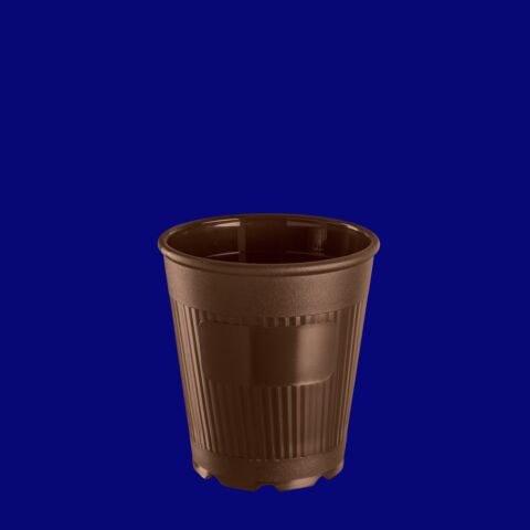 Coffee to go Becher 0,1l PP braun