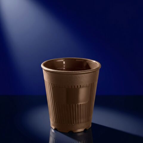 Coffee to go Becher 0,1l PP braun