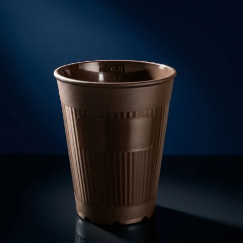 Coffee to go Becher 0,2l PP braun