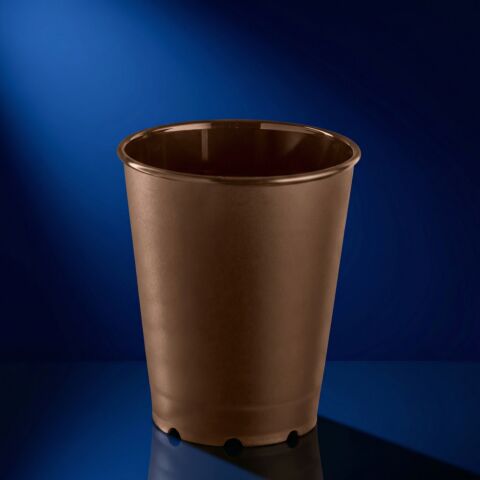 Coffee to go Becher 0,2l PP gefrostet braun
