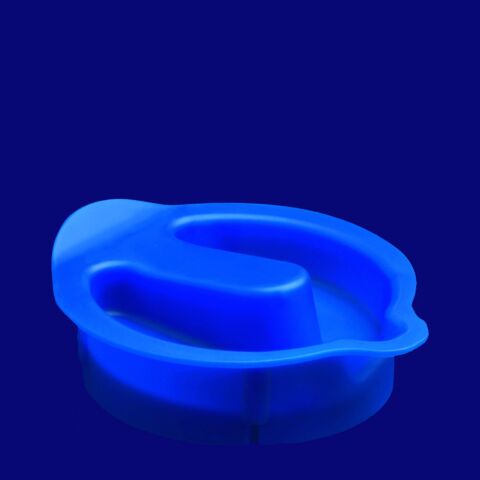 Deckel für Krug blau