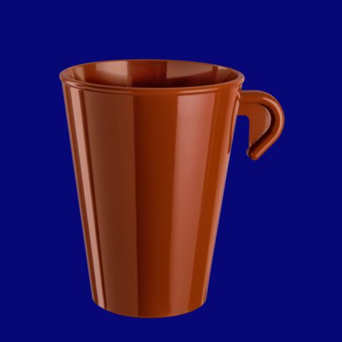 Espresso Tasse 0,3l SAN braun stapelbar