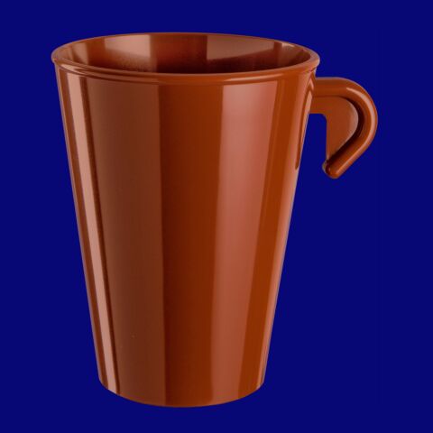 Espresso Tasse 0,4l SAN braun stapelbar