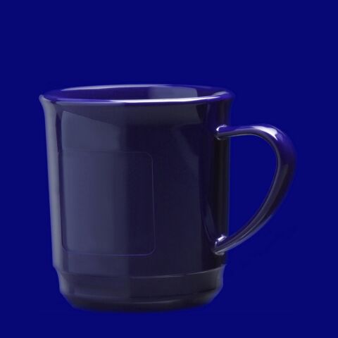 Glühweinbecher 0,2l SAN blau stapelbar