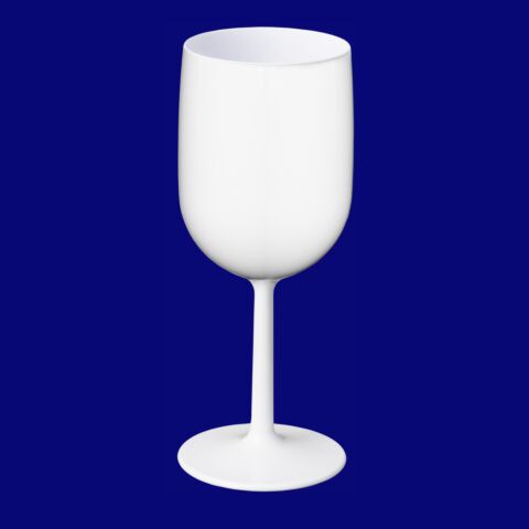 Weinglas 1/4l und 1/8l SAN weiss