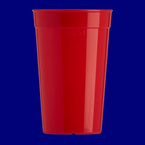 Mehrwegbecher 0,5l PP rot
