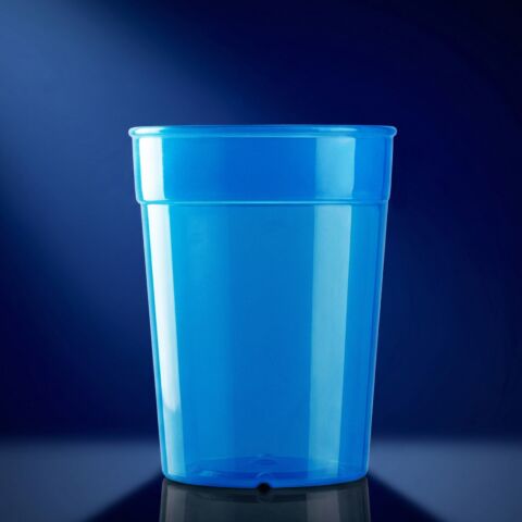 Mehrwegbecher 0,25l PP blau