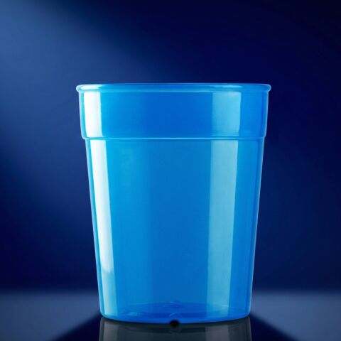 Mehrwegbecher 0,2l PP blau
