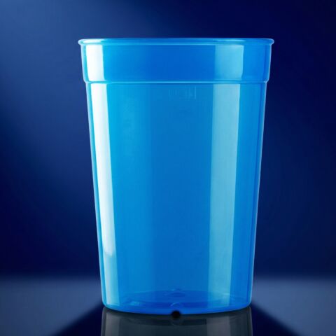 Mehrwegbecher 0,4l PP blau