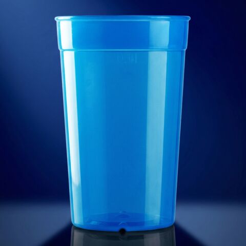 Mehrwegbecher 0,5l PP blau