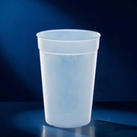 Mehrwegbecher 0,3l PP gefrostet