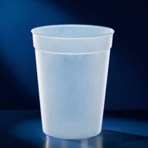 Mehrwegbecher 0,4l PP gefrostet