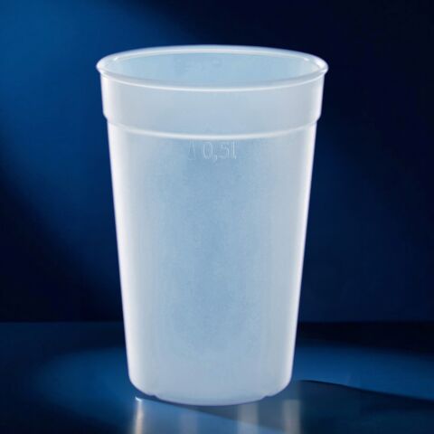 Mehrwegbecher 0,5l PP gefrostet