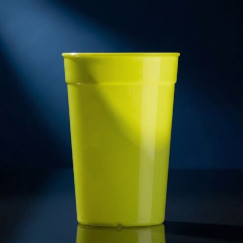 Mehrwegbecher 0,3l PP gelb