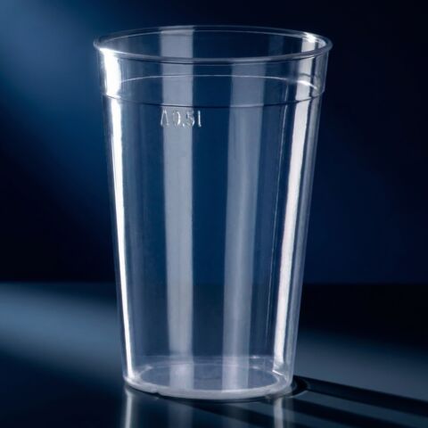 Mehrwegbecher 0,5l PC glasklar