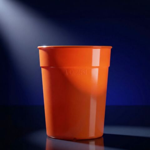 Mehrwegbecher 0,25l PP orange