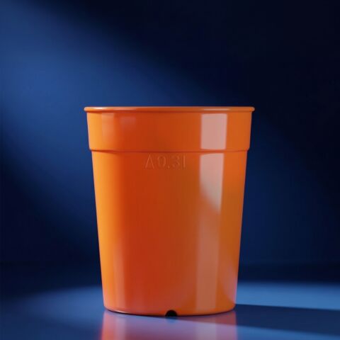 Mehrwegbecher 0,3l PP orange