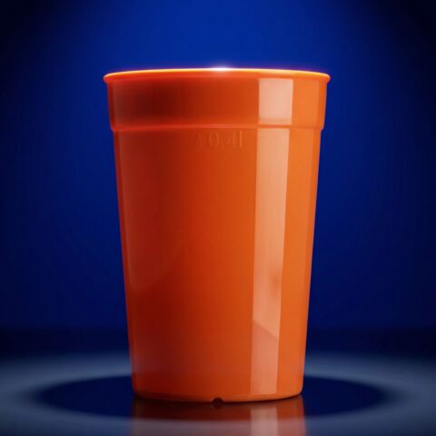 Mehrwegbecher 0,4l PP orange