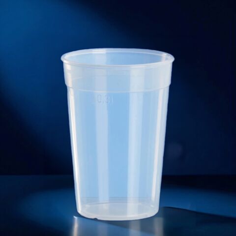 Mehrwegbecher 0,3l PP transparent