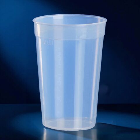 Mehrwegbecher 0,5l PP transparent