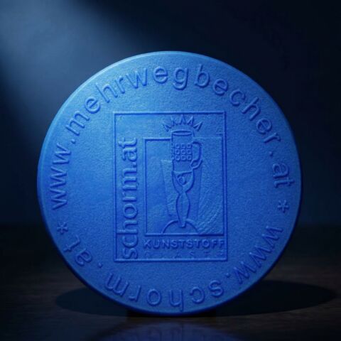 Pfandmünzen blau (100 Stk.)